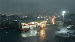 Atmospheric Cyberpunk Ambient Music for Late Night Study and Sleep ｜