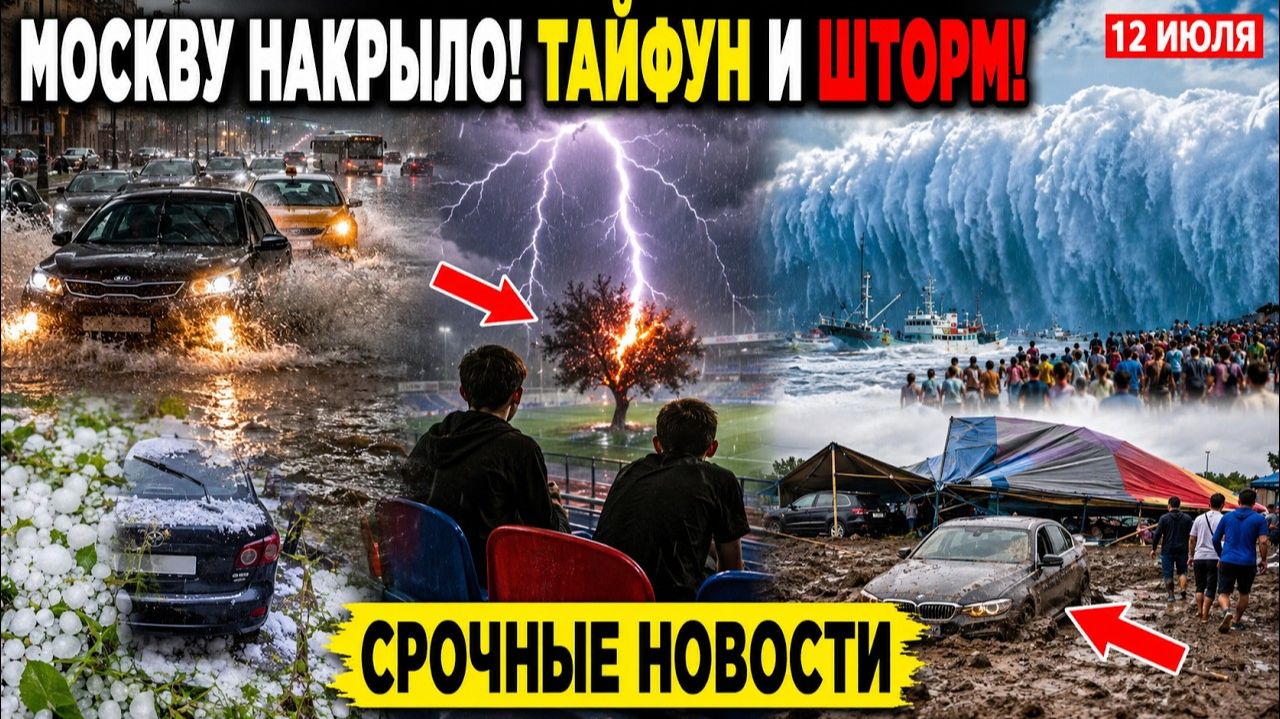 Новости Сегодня 12.07.2026 - ЧП❗ Ужасные Кадры❗ Россия❗ События Дня❗ Шторм Пожар Катаклизмы❗ Стихия❗ смотреть онлайн