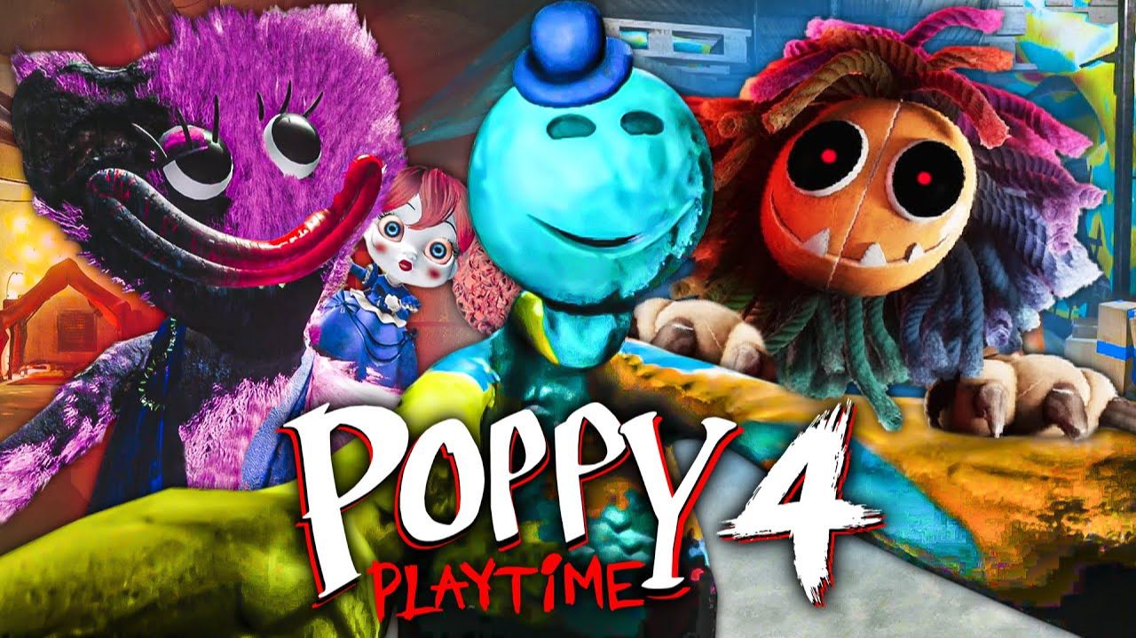 ЭТИ МОНСТРЫ ХОТЯТ НАС УБИТЬ в ПОППИ ПЛЕЙТАЙМ 4 - Прохождение Poppy Playtime Chapter 4 смотреть онлайн