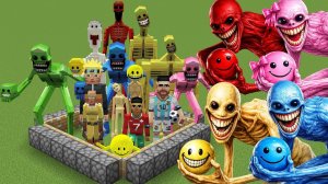 Все новые мобы Creepypasta объединены в Minecraft