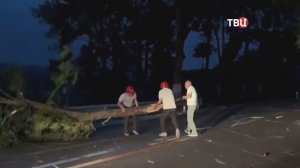 Из-за тайфуна в Китае началась массовая эвакуация