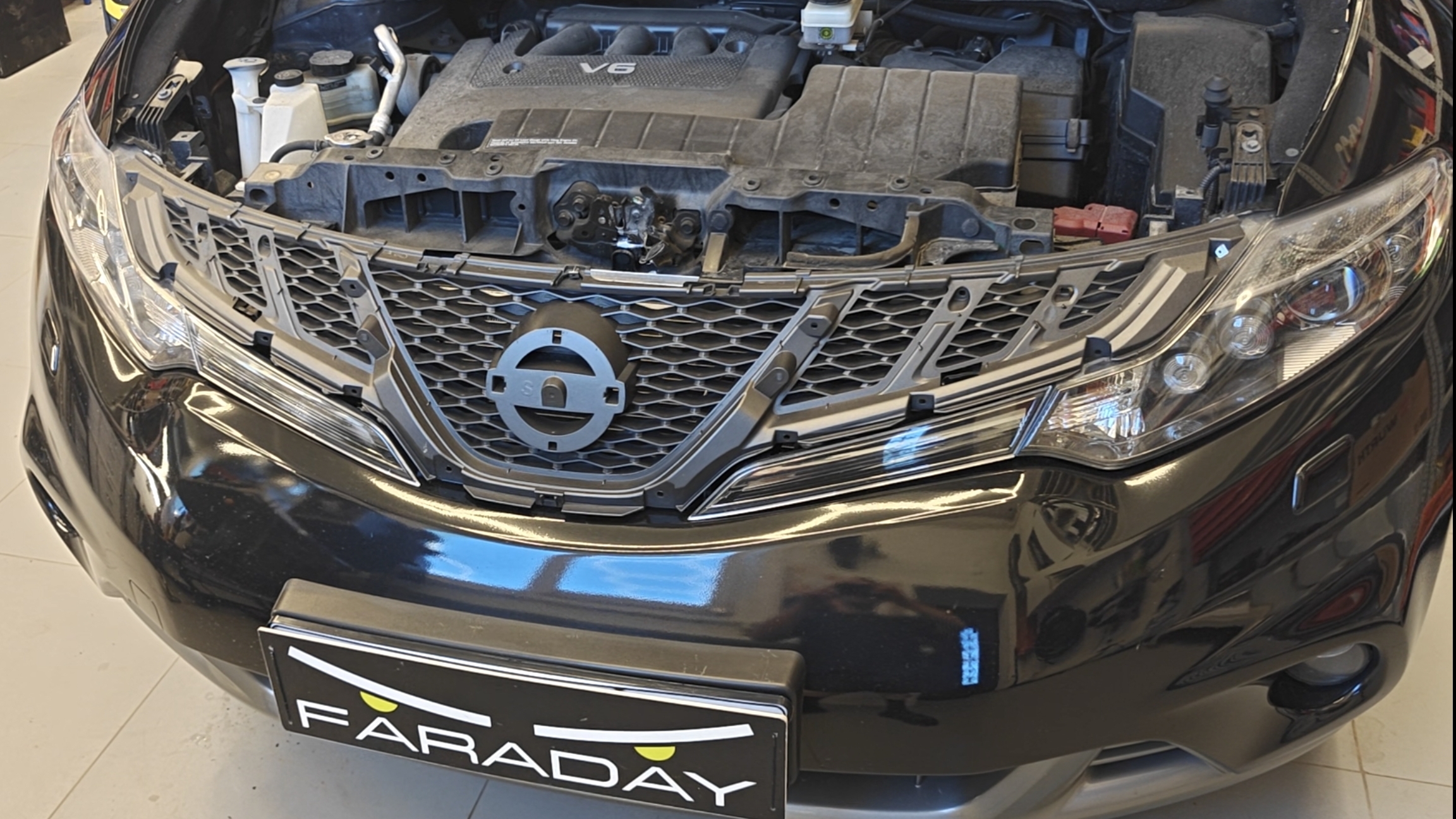 Nissan Murano z51 2012. Делаем хороший свет и ПТФ. смотреть онлайн