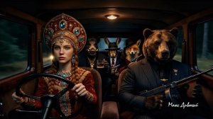Маша и Медведь - гангстерская песня-сказка
