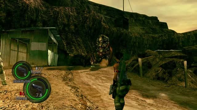 4 Resident Evil 5 - Русская озвучка - Шева Аломар - глава 2 - 2 - станция железной дороги смотреть онлайн