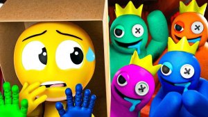 РАДУЖНЫЕ ДРУЗЬЯ — НАШЕСТВИЕ СИНИХ! | Poppy Playtime/Rainbow Friends — Анимации на русском