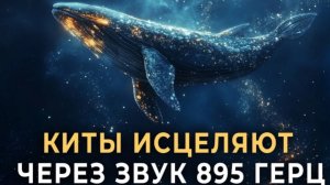 895 гц Исцеляющее Пение Китов для Снятия Напряжения, Энергетических Блоков и Глубокой Релаксации