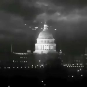 Флотилия НЛО Над Капитолием 1952