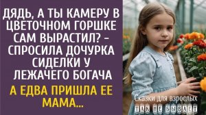 Истории из жизни Дядь, а ты камеру в цветочном горшке сам вырастил? - спросила дочка сиделки богача…