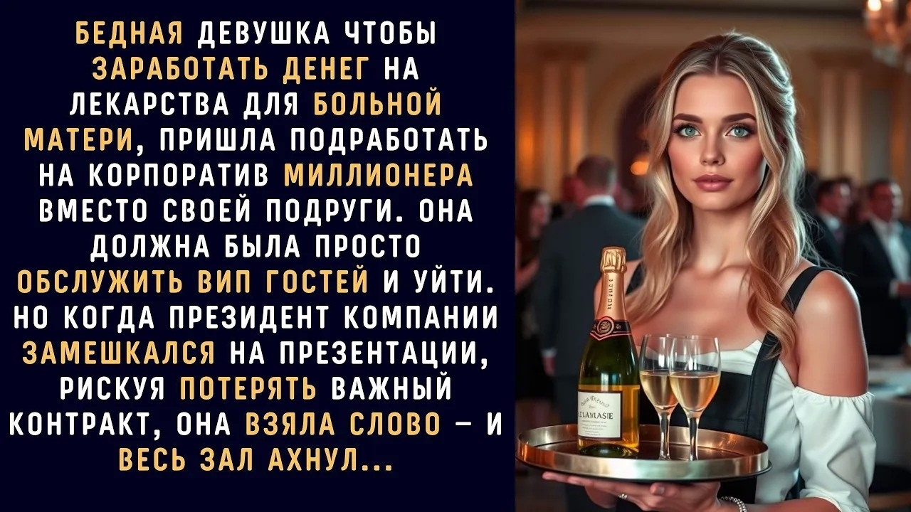 БЕДНАЯ ДЕВУШКА чтобы ЗАРАБОТАТЬ денег на лекарства для больной матери, пришла подработать на