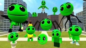 ВСЕ ВИДЫ ФАЕР ИН ЗЕ ХОЛЛ СЕМЬЯ В БОЛЬШОМ ГОРОДЕ FIRE IN THE HOLE GEOMETRY DASH Gmod
