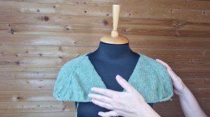 Кардиган с жаккардом в процессе 🧶