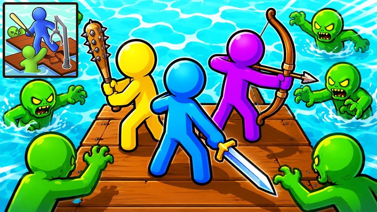 🧟 ZOMBIE RAFT ПРОХОЖДЕНИЕ ЧАСТЬ 1 — ПОСТРОЙ ПЛОТ ДЛЯ ВЫЖИВАНИЯ (ANDROID, IOS) смотреть онлайн