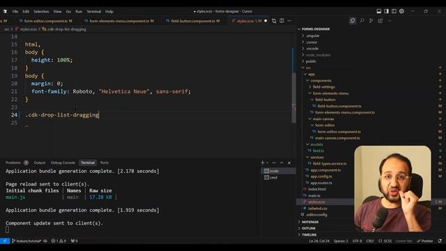 Build a Dynamic Form Builder with Angular Material, Drag & Drop & Code Export! (Part 1) смотреть онлайн