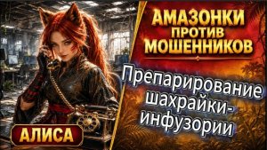 АЛИСА / ОПЫТЫ  НАД МОШЕННИЦЕЙ / Телефонное мошенничество