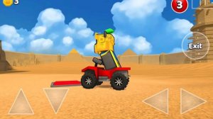 несколько  призраков в SUPER BEAR ADVENTURE