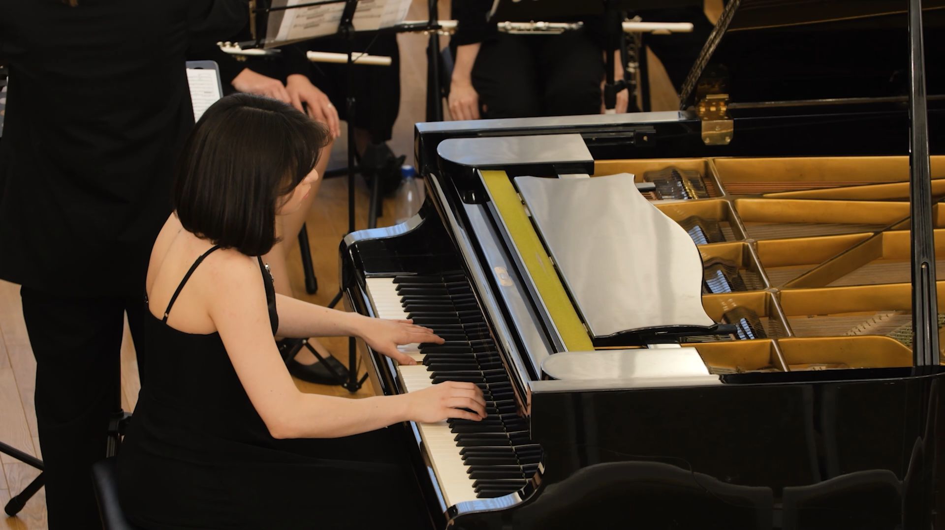 J.S. BACH Piano Concerto No.5 in F minor смотреть онлайн