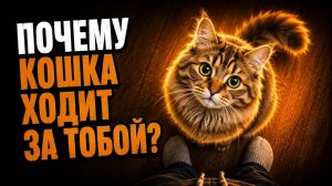 Почему твой кот ХОДИТ ЗА ТОБОЙ повсюду？ Правда шокирует!