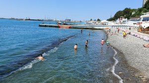 СОЧИ СЕГОДНЯ 🔥12 ИЮЛЯ 2026✅+32, МОРЕ +25🌊ОБСТАНОВКА НА КУРОРТЕ В ИЮЛЕ 🏖️ЦЕНТРАЛЬНЫЕ ПЛЯЖИ,МАЯК