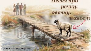 Про речку, мост, овечку и хвост