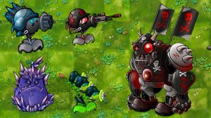 Fusion Растения против Зомби PVZ Plants vs Zombies ПвЗ битва прохождение топ Гаргантюар