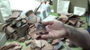 Импортные горшки на раскопе по ул. Октябрьская, 15