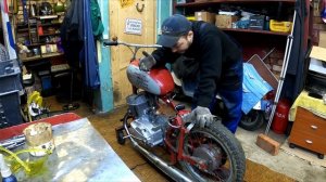 Сборка и пуск мотора Ява 638 из Подмосковья (Jawa 638)