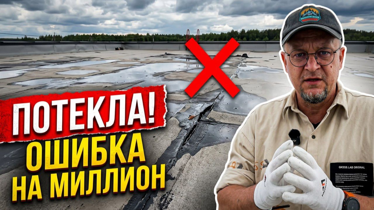 Плоская крыша: ПВХ, ТПО или битум? смотреть онлайн