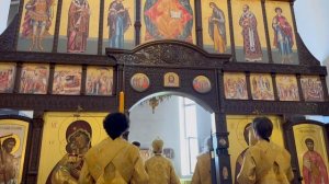 МИТРОПОЛИТ ИГНАТИЙ СОВЕРШИЛ БОЖЕСТВЕННУЮ ЛИТУРГИЮ В ПЕТРОПАВЛОВСКОМ ХРАМЕ Г. САРАТОВА (12.07.2026)