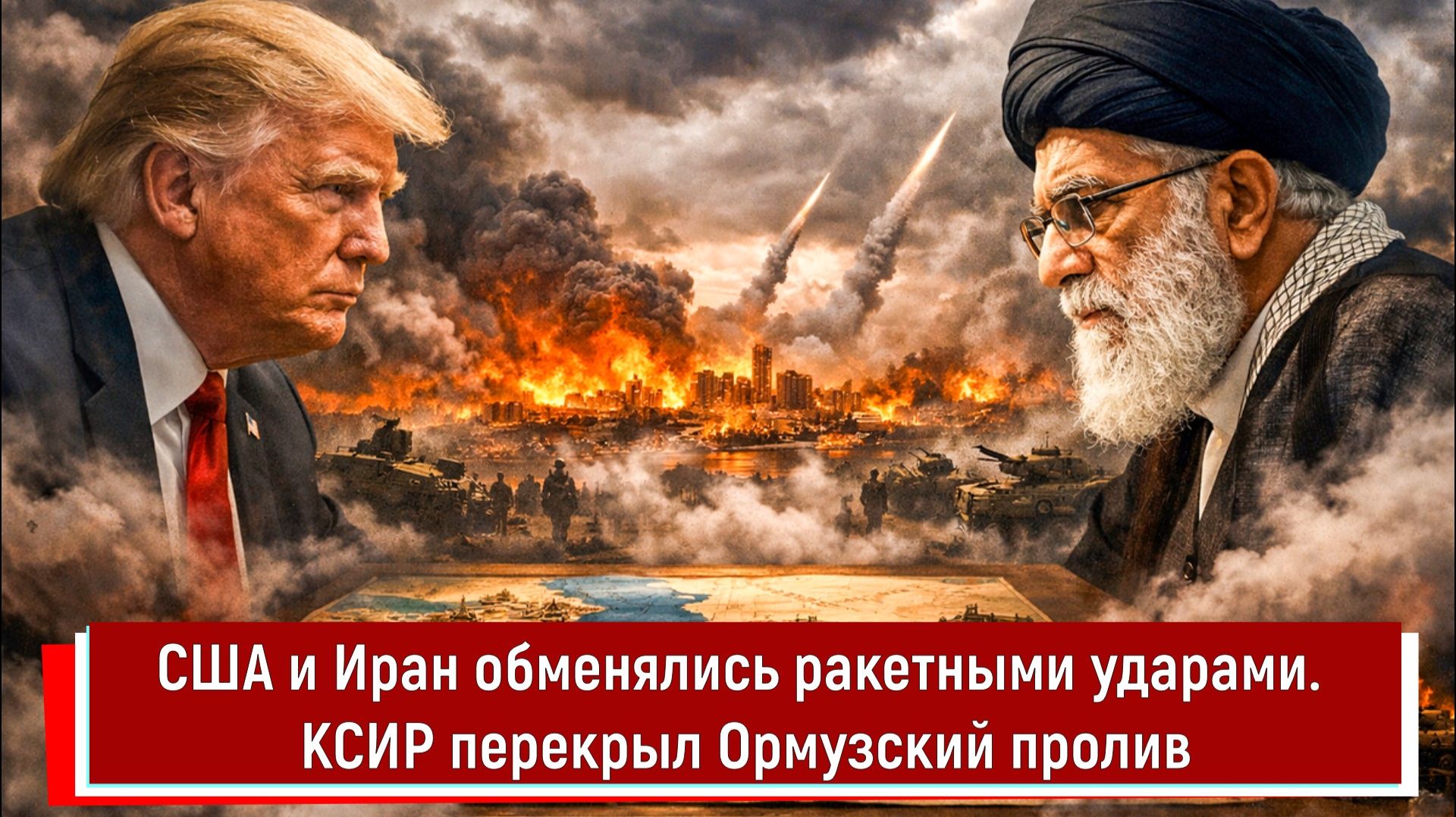 США и Иран обменялись ракетными ударами. КСИР перекрыл Ормузский пролив