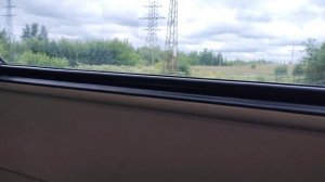 Как мы с музыкой ехали в электричке 🥰🥰🥰.Обзор салона электрички стандарт плюс.