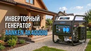 Инверторный генератор AanKen AK4000io