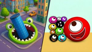 HOLE.IO И ГОЛОДНЫЕ ШАРЫ / ПРОХОЖДЕНИЕ ВСЕХ УРОВНЕЙ: ANDROID, IOS