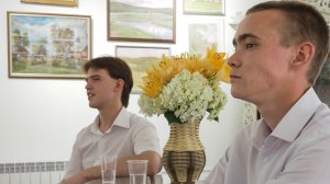 ВЕЧЕР ПОЭЗИИ. Михаил Будников и Андрей Трифонов в Курмышском краеведческом музее