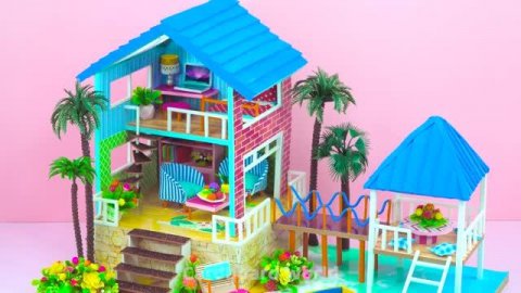 Строим удивительный домик из бумаги и картона ❤️ DIY поделки детям