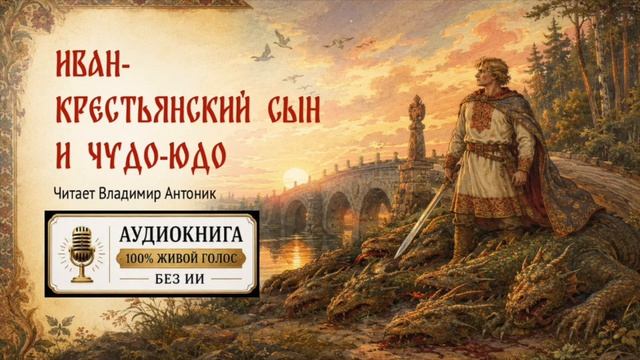 «Иван - крестьянский сын и Чудо-Юдо». Русская народная сказка. Аудиокнига. Читает Владимир Антоник