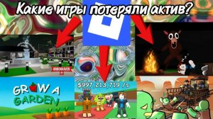 КАКИЕ ИГРЫ ПОТЕРЯЛИ АКТИВ В ROBLOX?