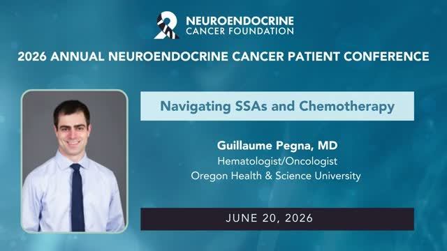 9. Navigating SSAs and Chemotherapy • Dr. Guillaume Pegna • Oregon Health & Science University