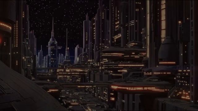 Dark Night Over A Future City - Sci Fi Cyberpunk Music - 2 Hours смотреть онлайн