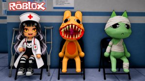 Пришла РЕДКАЯ АНОМАЛИЯ СКИНВОЛКЕР в РОБЛОКС вместе с Котом Персиком  ROBLOX ANIMAL HOSPITAL