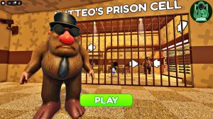 Побег Маттео из тюрьмы! (Обби) | Игровой процесс #roblox