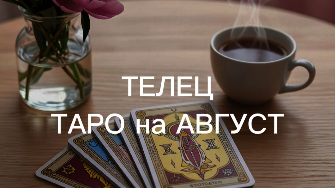ТЕЛЕЦ таро-прогноз АВГУСТ 2026 от Марии Тихоновой