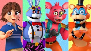 МИШКА ФРЕДДИ — ГОЛОДНАЯ ЧИКА! | FNaF Security Breach — Анимации на русском