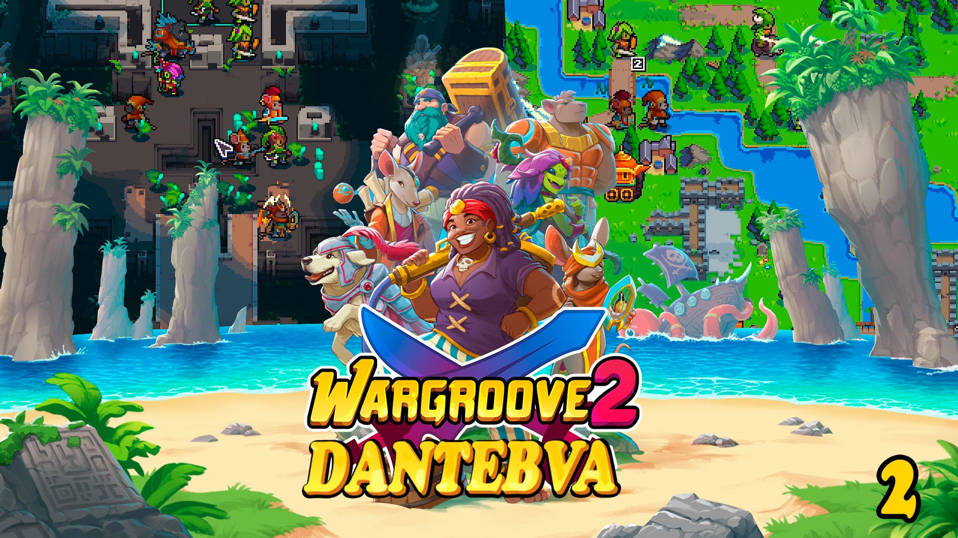Пошаговая стратегия Wargroove 2.Подземные тайны, АКТ 1, Задания 2-4, ч.2. #wargroove #стратегия смотреть онлайн
