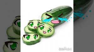 Если бы персонаж гачи был огурцом