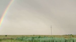 Летний дождь, гроза, радуга
