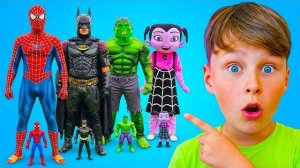 Игрушки-супергерои оживают!? - Забавные истории для развития воображения у детей