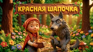 СКАЗКА КРАСНАЯ ШАПОЧКА | СКАЗКИ НА НОЧЬ | МУЛЬТОПИЯ ! ПЛАСТИЛИНОВАЯ АНИМАЦИЯ НЕЙРОСЕТЬ GEMINI