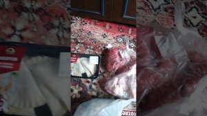 Распаковка продуктов питания