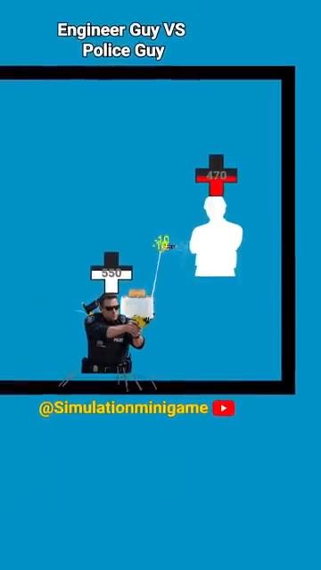 Engineer Guy vs Police Guy SpennTF2gamesimulation