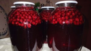 Мой компот из черной смородины: невестка просит еще.